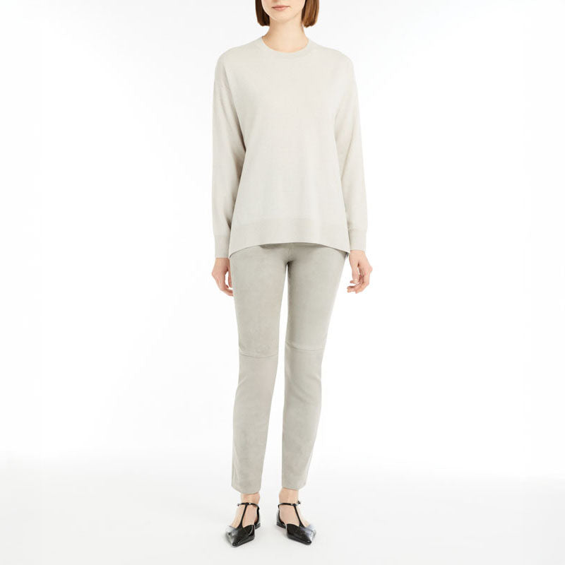 S MAX MARA Verona Sweater in Pearl Grey