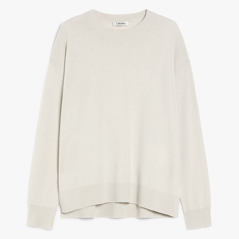 S MAX MARA Verona Sweater in Pearl Grey
