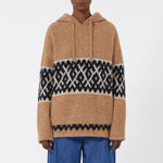 S MAX MARA Ivan Hoody Sweater in Camel