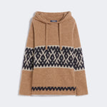 S MAX MARA Ivan Hoody Sweater in Camel