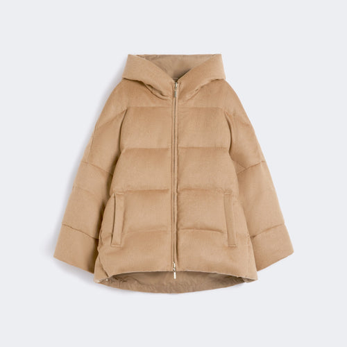S MAX MARA Desiderio Quilted Jacket in Camel