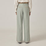 MAISON HOTEL Ludovico Cotton Trousers in Azzurro
