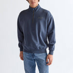 WRANGLER Half Zip Sweatshirt in Navy
