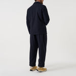 UNIVERSAL WORKS Oxford Dublin Wool Mix Trousers in Dark Navy