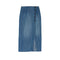 FIVE Juliana Jupe Skirt in Medium Blue