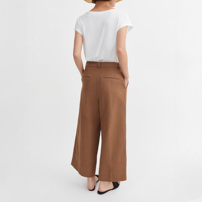 SKALL Emmeri Trousers in Warm Brown