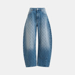 ESSENTIEL ANTWERP Katsu Barrel Leg Jeans in Aquamarine