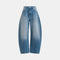 ESSENTIEL ANTWERP Katsu Barrel Leg Jeans in Aquamarine