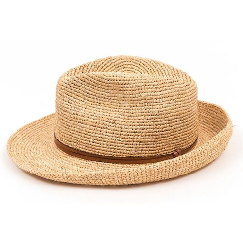 TRAVAUX EN COURS Raffia Hat in Raffia