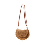 BLACK COLOUR BCCrochet Mini Bag in Nature