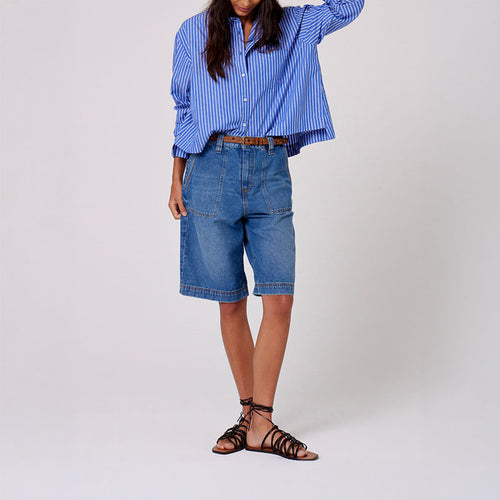 FIVE Sidonie Short in Medium Blue