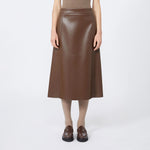 S MAX MARA Plata Skirt in Brown