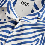 OAS Eldovado Viscose Shirt in Blue/White