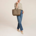 NAGHEDI St Barths Medium Tote in Cashmere