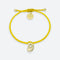 LA MOME BIJOU Joy Letter Bracelet in Yellow