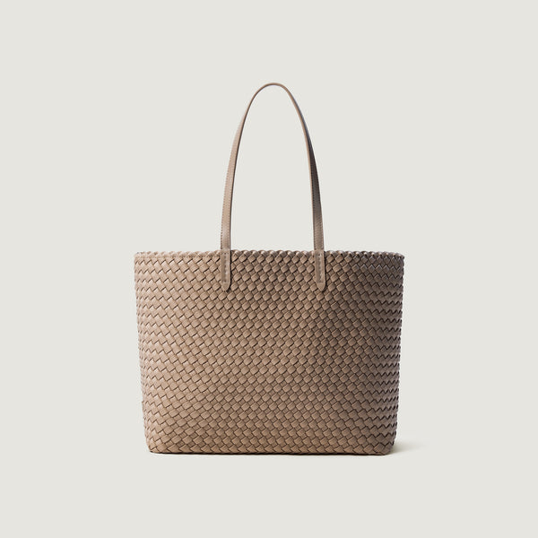 NAGHEDI Jet Setter Small Tote Handbag in Cashmere