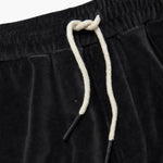 OAS Velour Shorts in Nearly Black