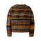 OUI Wool and Alpaca Mix Graded Jumper in Dark Brown/Camel