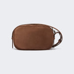 WEEKEND MAX MARA WKAStruzzo Suede Calfskin Camera Bag in Chocolate