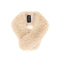 HELEN MOORE Faux Sheepskin Vintage Collar in Cream