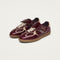 ALOHAS Tb.490 Club Onix Patent Leather Sneakers in Deep Burgundy