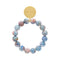VANESSA BARONI Mini Beads Flex Bracelet in Sea Wave