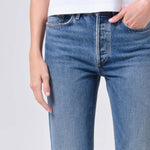AGOLDE Lana Relaxed Straight Jeans in Liberty
