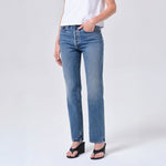 AGOLDE Lana Relaxed Straight Jeans in Liberty