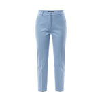 WEEKEND MAX MARA Vite Slim Leg Trousers in Light Blue
