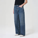 AGOLDE Low Slung Baggy Jeans in Essence