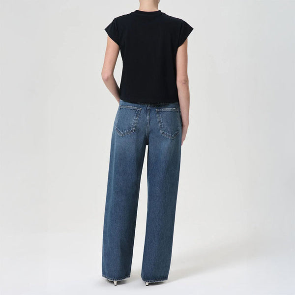 AGOLDE Low Slung Baggy Jeans in Essence