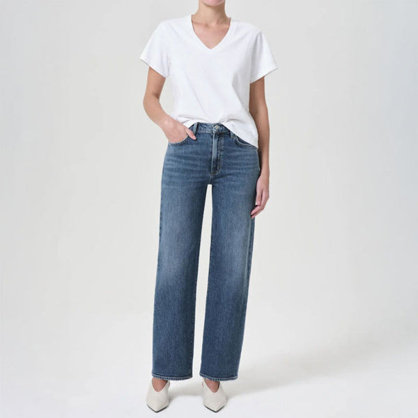 AGOLDE Harper Straight Leg Jeans (Stretch) in Fix