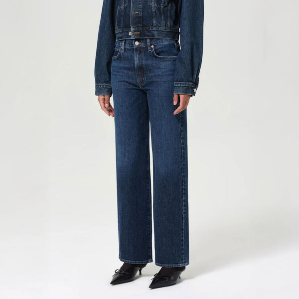 AGOLDE Harper Straight Leg Jeans in Echo