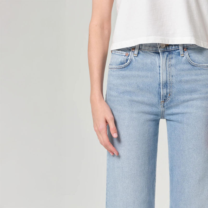 AGOLDE Harper Cropped Jeans in Formula