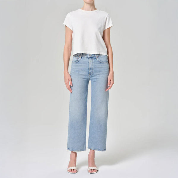 AGOLDE Harper Cropped Jeans in Formula