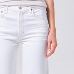 AGOLDE Harper Crop Jeans in White Wash