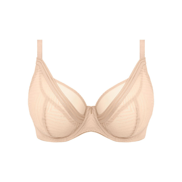 FREYA Tailored UW High Apex Plunge Bra in Natural Beige