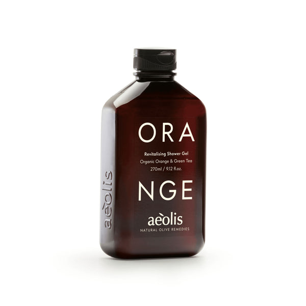 AEOLIS Revitatlising Orange & Green Tea Shower Gel