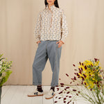 BONTE Aida Shirt in Ecru/Multi