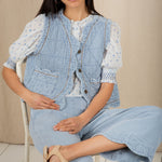 BONTE Aide Trousers in Ice Blue