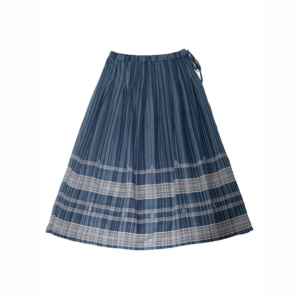 V DE VINSTER Ajmir Skirt in Indigo