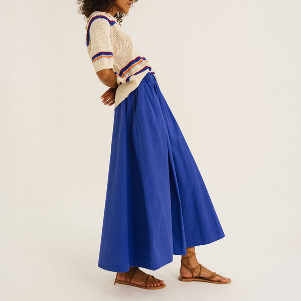 TINSELS Alex Paper Poplin Skirt in Work