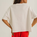 TINSELS Alfredo Summer T Shirt in Salt