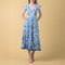 HANDPRINT DREAM APPAREL Pranella Dress in Runa Blue