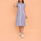 HANDPRINT DREAM APPAREL Arlington Dress in Maxton Blue