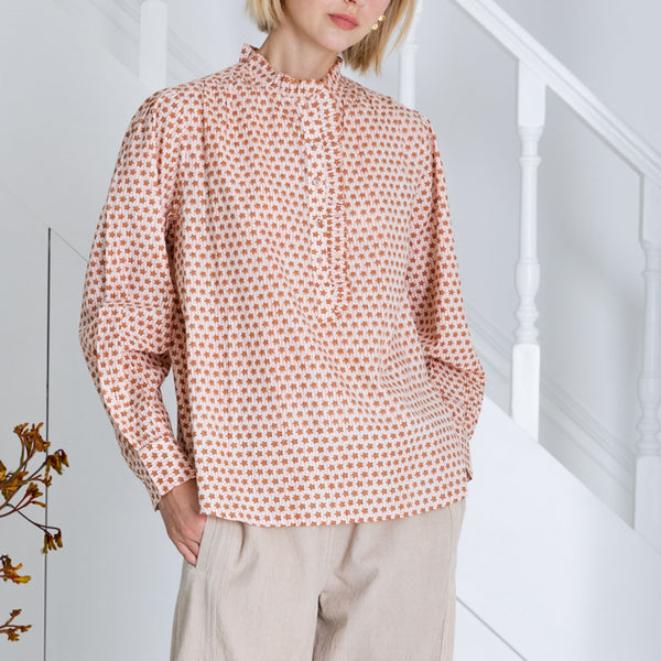 BONTE Anais Shirt in Cinnamon/Blush