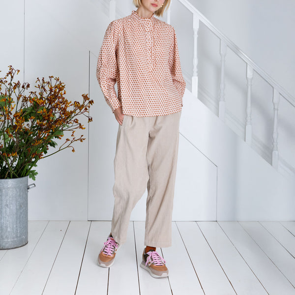 BONTE Anais Shirt in Cinnamon/Blush