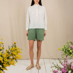 BONTE Anais Shirt in Clover Neon