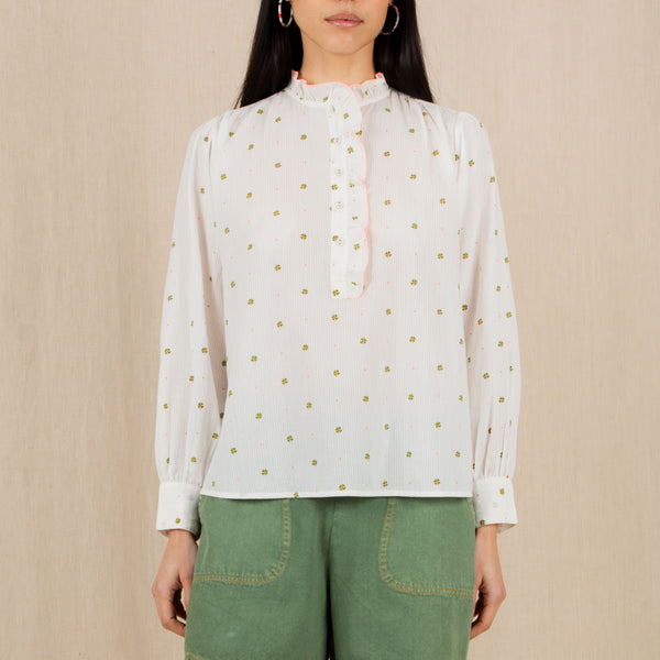 BONTE Anais Shirt in Clover Neon