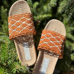 LES MAURICETTES Ariane Sandals in Tan